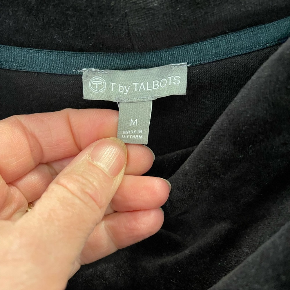 T By Talbots Black Tunic - image 3